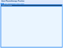 Tablet Screenshot of darephysiotherapy.com